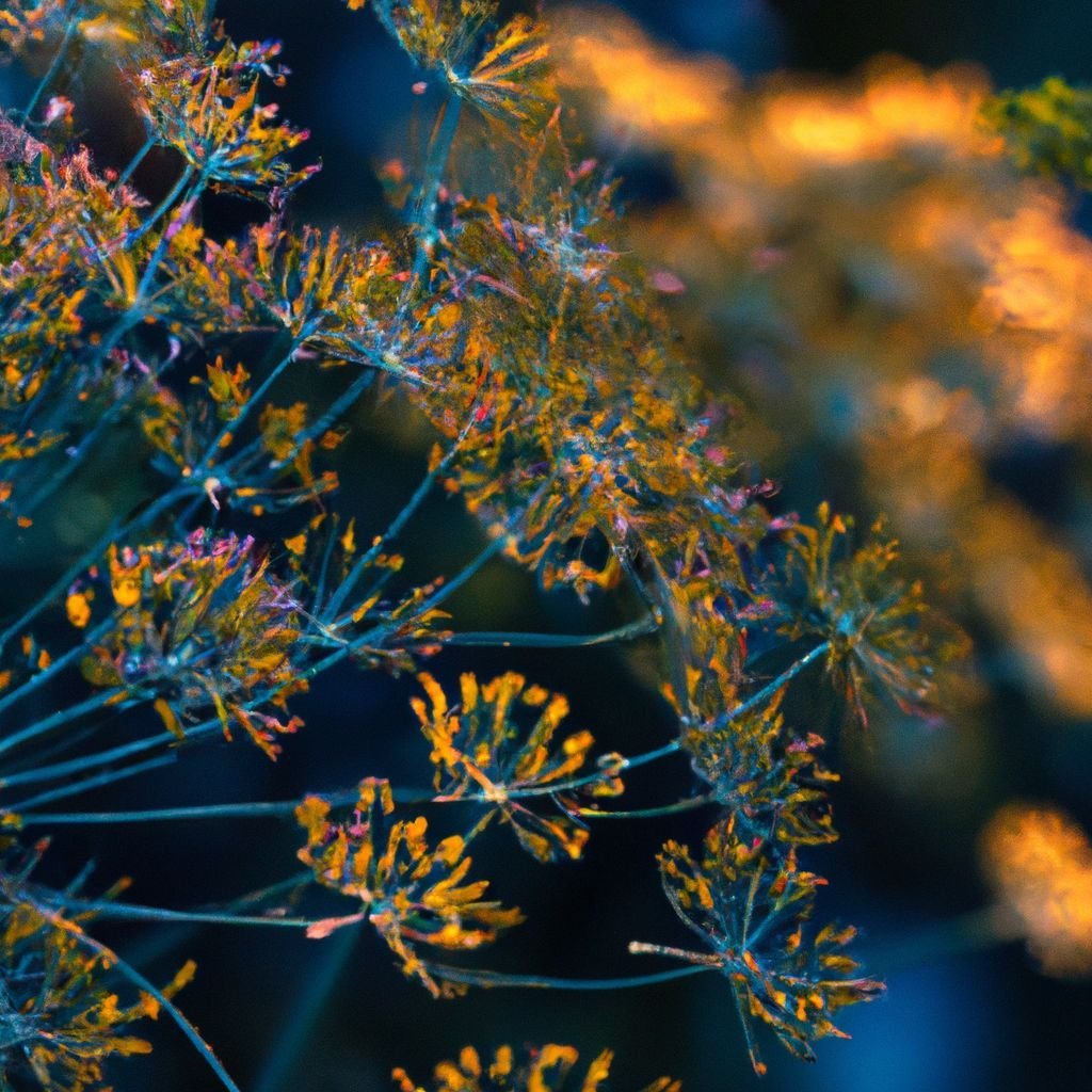 Bronze Fennel Flowers